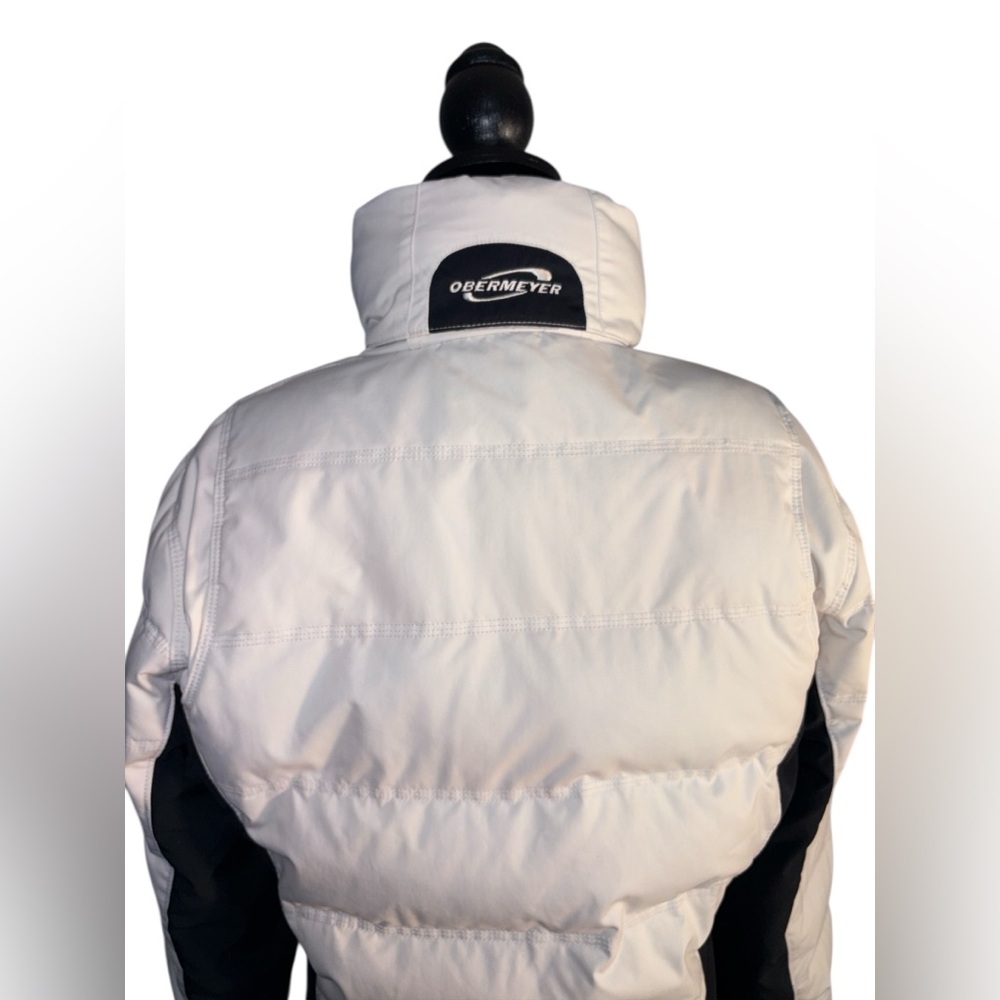 Obermeyer Ridgeline X4 Outer Layer Weather X System White/Black Size 6 - Picture 4 of 16